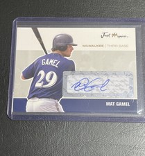 2007 Just Autographs Matt Gamel Just Minors Autograph #JA-15
