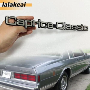 1x Para 1986-1990 Caprice-Classic Brougham Baúl Trasero Emblema Insignia Tapa Adhesivo - Imagen 1 de 5