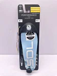 SOLE Performance Thin Plantar Fasciitis Insoles Size 5 Men & Size 7 Women Arch - Picture 1 of 4