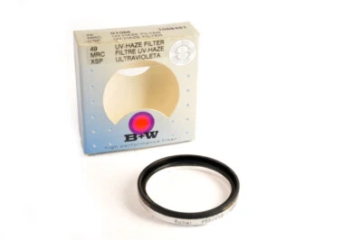Mint in Box B+W 49mm 010 UV MRC Filter + Rollei 4.0fw 49mm F55/F50 Screw Adapter - Image 1 of 4