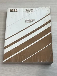 Chrysler Challenger Sapporo 1982 manual de reparación de servicio subcompacto - Imagen 1 de 6