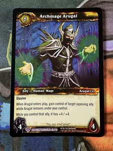 World of Warcraft TCG Dungeon Treasure 25/60 Archmage Arugal - Picture 1 of 2