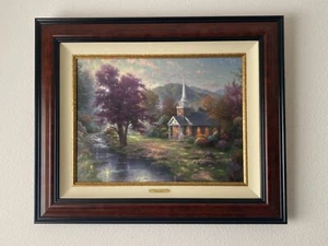 Thomas Kinkade LIMITED EDITION International Print - Streams of Living Water COA - Bild 1 von 12