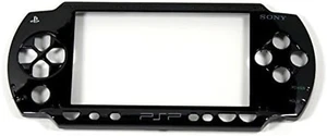 Black Faceplate Front Cover Case for PSP 1001 PSP 1000 Replacement Shell - Picture 1 of 12