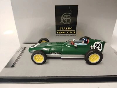 Tecnomodel Lotus 16 #28 Graham Hill British GP 1959 1/18 TM18-123C - Immagine 1 di 3