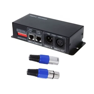 LED RGB RGBW DMX 512 Decoder 8A 3CH 4CH DMX512 Controller LED DMX512 Decoder - Picture 1 of 12