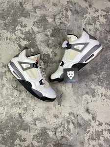 grey suede jordan 4s