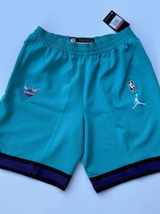 Nike NBA Jordan Charlotte Hornets Player Issued Shorts Size  Large - Picture 1 of 6