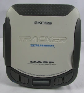 KOSS Tracker Compact Disc CD Player Water Resistant DASP CDP500 Tested - Picture 1 of 9