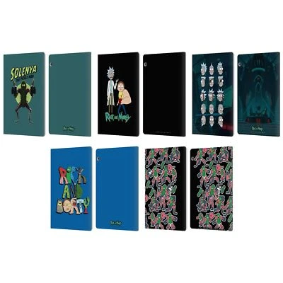 FUNDA LIBRO RICK AND MORTY TEMPORADA 3 PERSONAJES ARTE CUERO PARA TABLET HUAWEI XIAOMI Foto 1 de 4