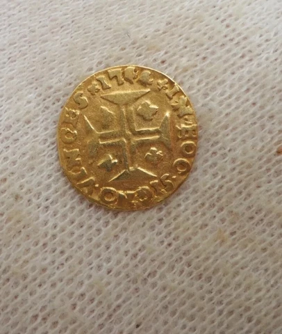 Portugal 1744 Gold 400 Reis Ioan V Cover