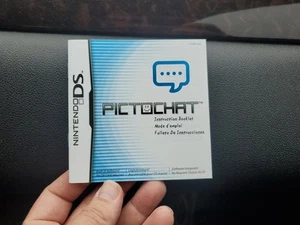 Pictochat Picto Chat Nintendo DS Gameboy solo manuale istruzioni - Foto 1 di 2