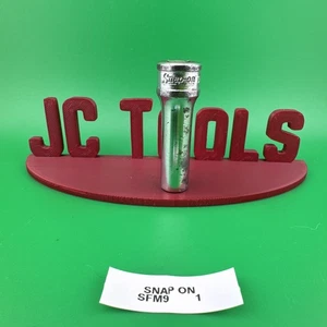 Snap On SFM9 3/8" Drive 12-Point Metric 9mm Deep Chrome Socket Engraved 1 - Picture 1 of 11