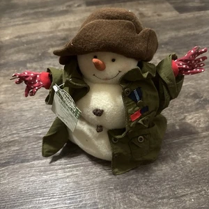 Hallmark Schneemann MISS ROSE Filz Jan Karon Mitford Collection  - Bild 1 von 17