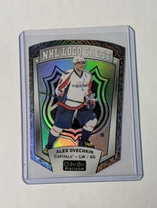 2016-17 OPC Platinum NHL Logo VIP Achievements Cracked Ice SSP Alex Ovechkin - Picture 1 of 2