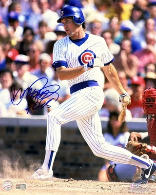 Фотография с автографом Райн Сэндберг из Chicago Cubs Batting 16x20 HOF 05 TRISTAR - Изображение 1 из 2