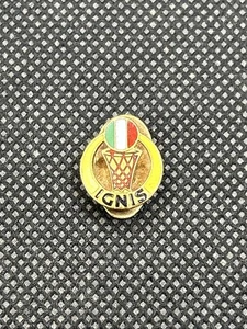 RARO Distintivo pallacanestro IGNIS VARESE badge spilla piedino Bertoni Milano - Picture 1 of 4