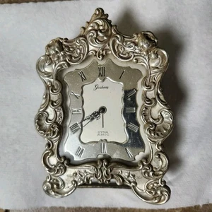 Vintage Gorham Sterling Silber Repousse Rose Tischwecker funktioniert! - Bild 1 von 5