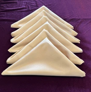 Luxury Myriad Gold Napkins 48cm x48cm 6 pack - Picture 1 of 2