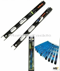 NUEVO 4 plataformas de postes de látigo listas para usar talla 12 14 fósforo carpa barbel lago bream  - Imagen 1 de 1