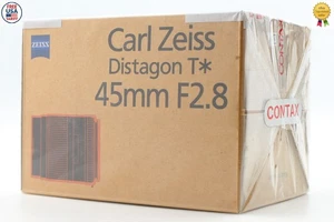 [Unused In Box] Contax Carl Zeiss Distagon T* 45mm f/2.8 Lens for 645 From JAPAN - Picture 1 of 9