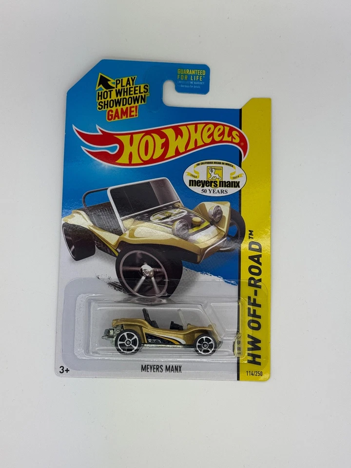 2014 风火轮 Meyers Manx 金色 – HW 越野 114/250 — 第 1/1 张图片