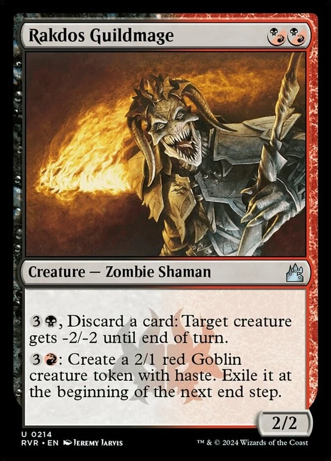x1 Rakdos Guildmage - Ravnica Remastered - NM - MTG - Image 1 of 1