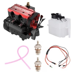 SEMTO ENGINE ST-NF2 DIY Build a Nitro 4 Stroke 2 Cylinder Engine Kit FS-L200AC - Picture 1 of 20