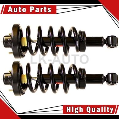 Muelles helicoidales de puntal completos Monroe delanteros para Lincoln Navigator 2010 2009 2008 Foto 1 de 2