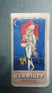 ANCIEN CARNET PUBLICITAIRE RHUM NEGRITA LIQUEURS BARDINET BORDEAUX - Picture 1 of 3