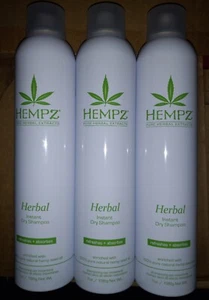 Lot of 3 Hempz Herbal Instant Dry Shampoo 7 oz EACH  - Picture 1 of 2