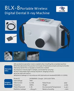 Dental portable Wireless Rechargeable Digital Frequency BLX-8 Oral ray Machine - Picture 1 of 9