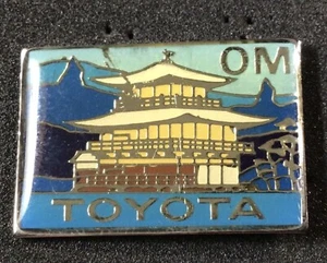 VINTAGE Toyota Japan 1996 Odyssey of the Mind World Finals Pin KINKAKU-JI TEMPLE - Picture 1 of 3