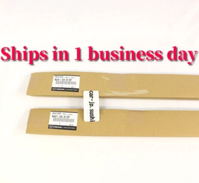 MAZDA MX-5 Miata 90-05 Puerta Ventana Vidrio Moldura Restricción contra el clima Derecha y Derecha JUEGO Foto 1 de 4