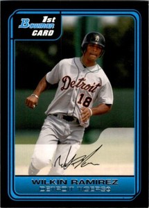 2006 Bowman Prospects Wilkin Ramirez Detroit Tigers #B79
