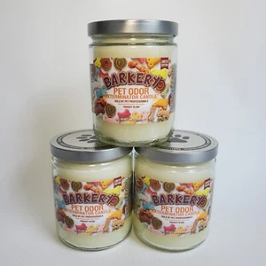 Barkery - 3 Pack - Pet & Smoke Odor Exterminator Candle - 13 oz - Made in USA - Picture 1 of 3