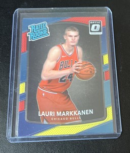 2017-18 Panini Optic - Rated Rookie #159 Lauri Markkanen Red, Yellow and Blue