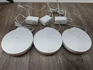 TP-Link Deco M5 3-Pack AC1300 Home Mesh Wi-Fi Dual Band Wireless Router - Picture 1 of 8