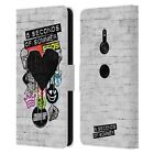 OFFICIAL 5 SECONDS OF SUMMER STICKER BOMB LEATHER BOOK CASE FOR SONY PHONES 1