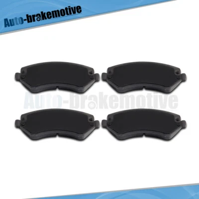 FRONT SEMI METALLIC BRAKE PAD KIT FOR 2002-2007 JEEP LIBERTY 2.4L 2.8L 3.7L V6 - Image 1 of 4