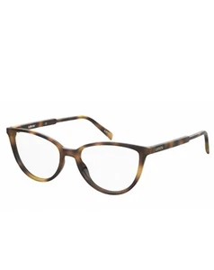 (NEW) LEVI'S WOMENS LV 1015 05L BLACK HAVANA EYEGLASSES 53/16/145 - Picture 1 of 4
