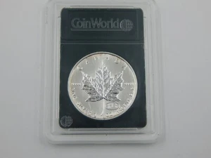 1999 CANADA S$5 MAPLE LEAF COIN WORLD  .9999 SILVER MAPLE LEAF (45) - Picture 1 of 2