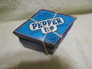 Lot of 750 ++ VTG Pepper Up Soda Bottle Labels Ashland Penna Craft project Etc - Picture 1 of 3