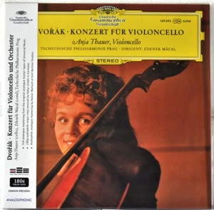 ANALOGPHONIC-DGG LP43058 DVORAK "Konzert fur Violoncello" 180g ANJA THAUER SS - Picture 1 of 2