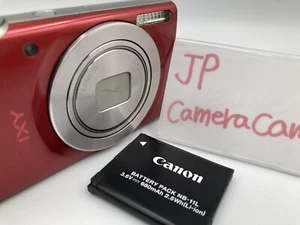 TOP Canon PowerShot IXY 200 ELPH 185 Digitalkamera 180 20MP rot 0719 - Bild 1 von 20