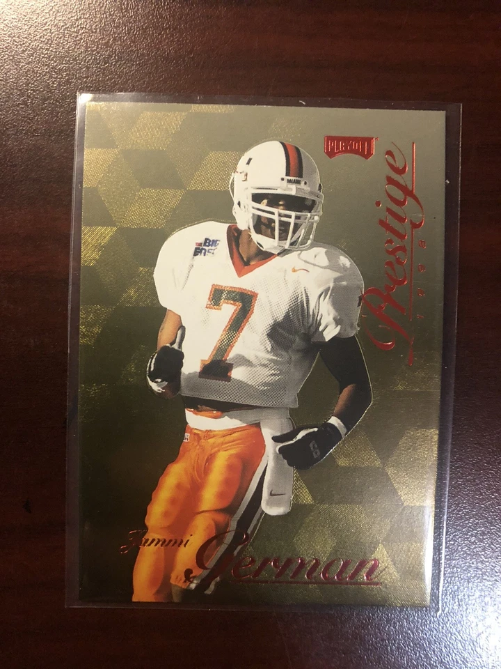 1998 PLAYOFF PRESTIGE HOBBY GOLD BLANK SERIAL PROOF #191 JAMMI GERMAN U ROOKIE - Image 1 of 2