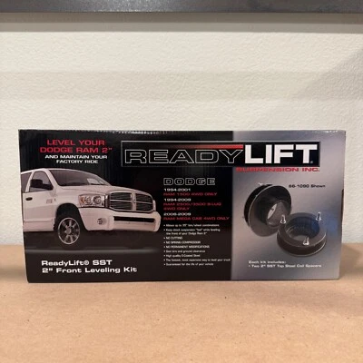 Kit de nivelamento ReadyLift 2" 66-1900 compatível com 1994-2013 Dodge Ram 1500/2500/3500 4WD - Imagem 1 de 2