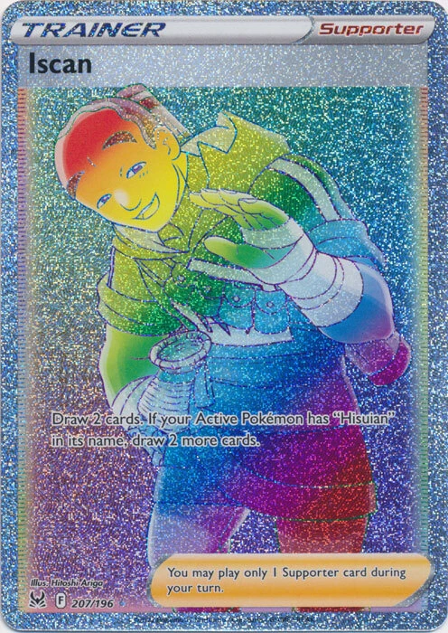 Iscan (Hyper Rare) - 207/196 Secret Rare Lost Origin NM Pokemon TCG - Image 1 of 1