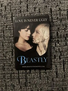 Beastly (2011) Theater Movie Promo Button Pin Back - Picture 1 of 2