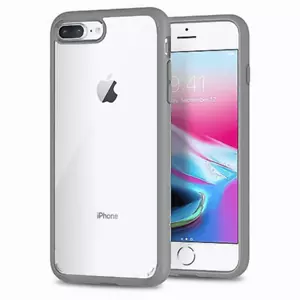 for iPhone 6 Plus/6s Plus Slim Shockproof Transparent EXPO Case Cover CLEAR/GRAY - Picture 1 of 2